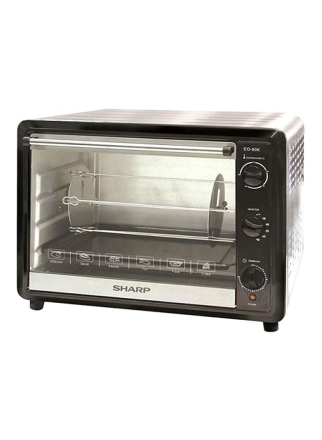 Electric Oven 60 L 2000 W EO-60K-3 Silver/Black