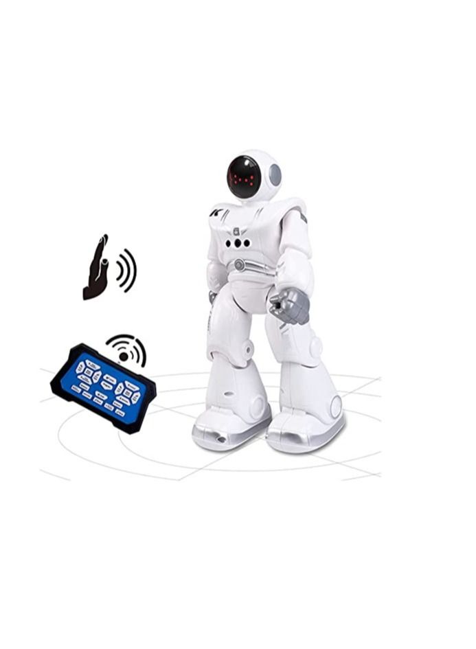 Robot Toy for Kids, Intelligent Dancing Robot, RC Gesture Control Robot Educational Toy, 90 Minutes Long Battery Life with Low Battery Warning, Birthday Gift for Boys Girls