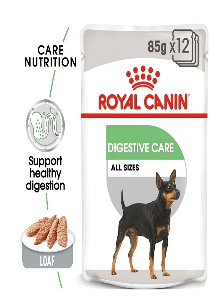 Royal Canin  Canine Care Nutrition Digestive Care 1 Box of 12 Pouches