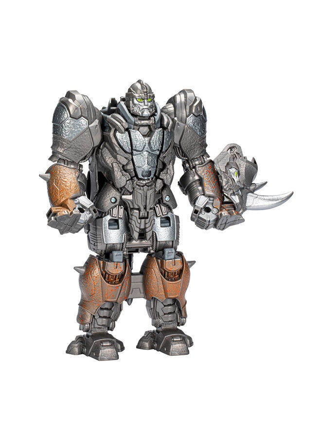 Transformers Toys Transformers Rise Of The Beasts Movie Smash Changer Rhinox Converting Action Figure For Ages 6 And Up 9-Inch