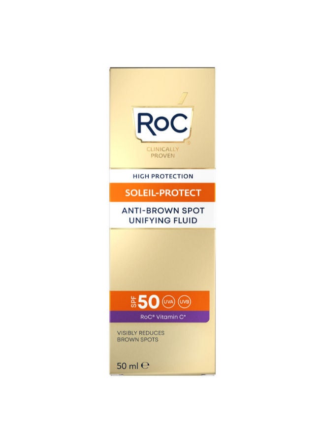 SOLEIL-PROTECT ANTI-BROWN SPOT UNIFYING FLUID SPF50+ 50ML