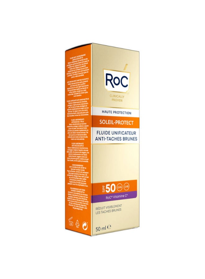 SOLEIL-PROTECT ANTI-BROWN SPOT UNIFYING FLUID SPF50+ 50ML