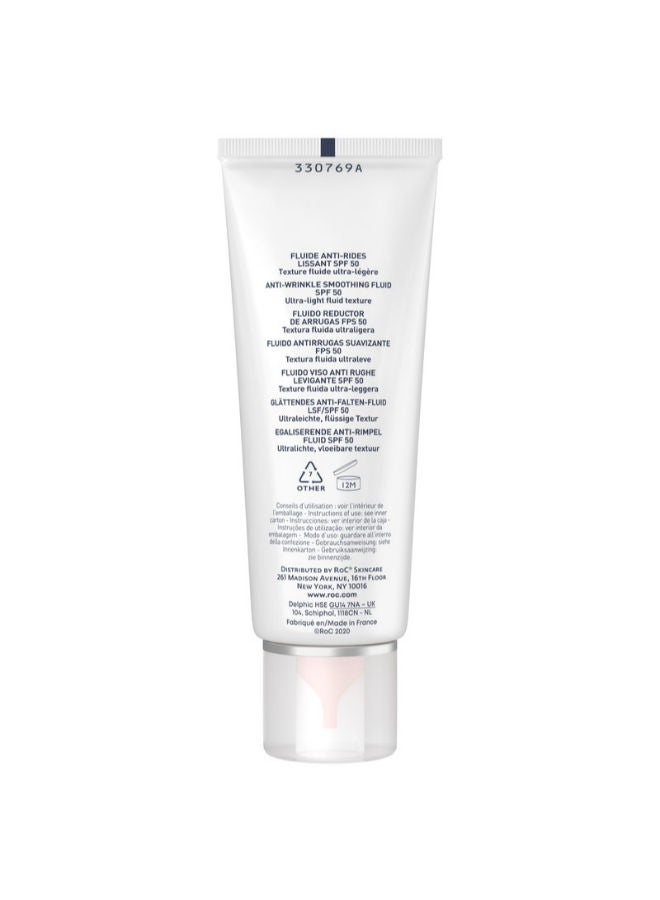 SOLEIL-PROTECT ANTI-WRINKLE SMOOTHING FLUID SPF50+ 50ML