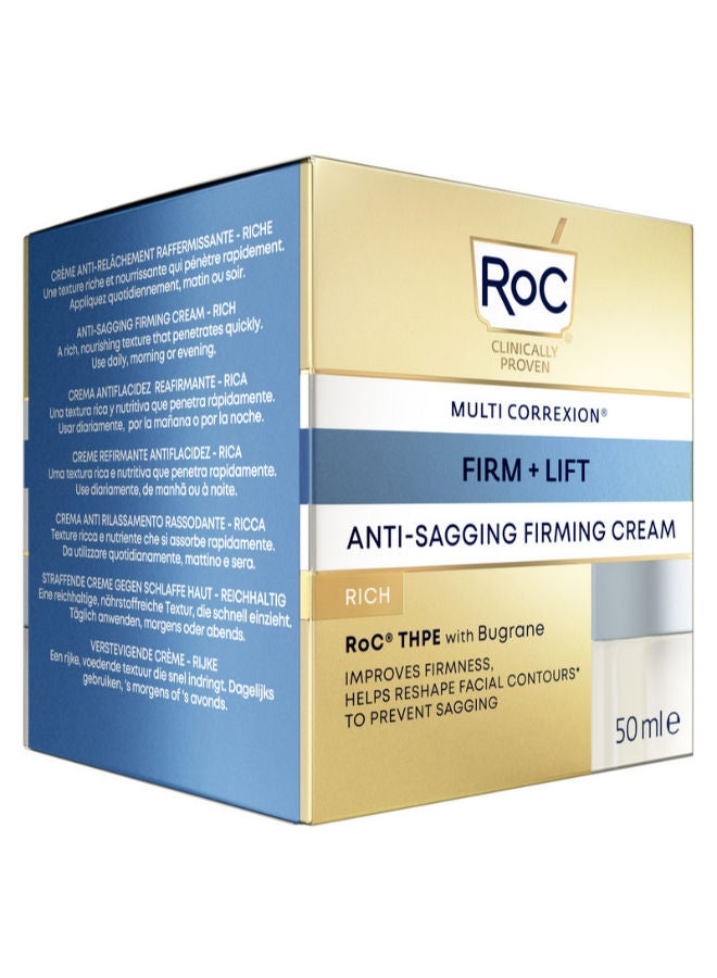 MULTI CORREXION FIRM + LIFT ANTI-SAGGING FIRMING CREAM RICH 50ML