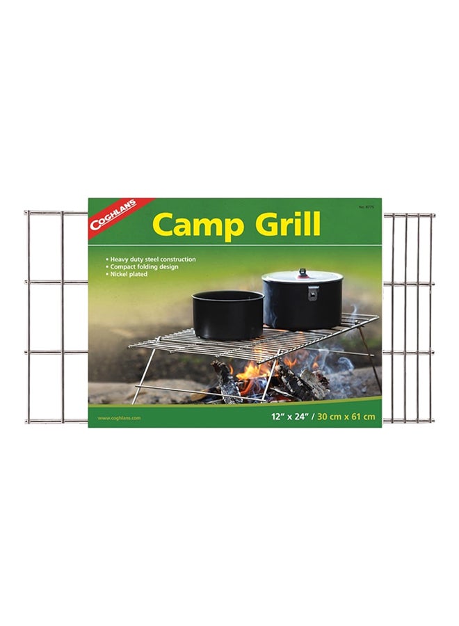 Camp Grill 7-Inch Silver 7inch