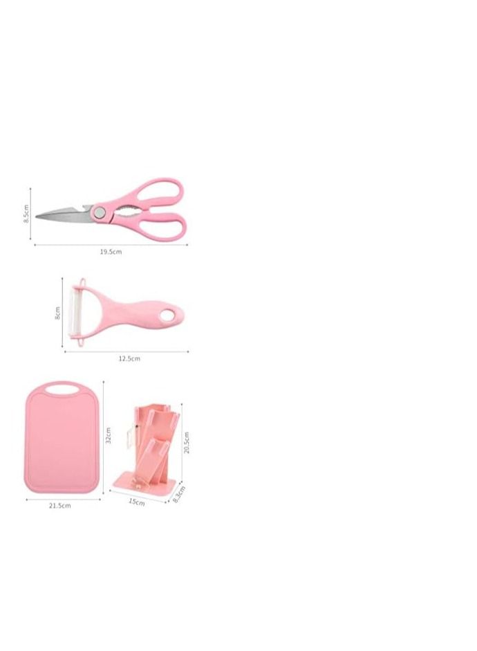 7-Piece Professional Stainless Steel Knife Set