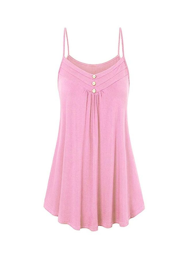 Solid Mini Dress Pink