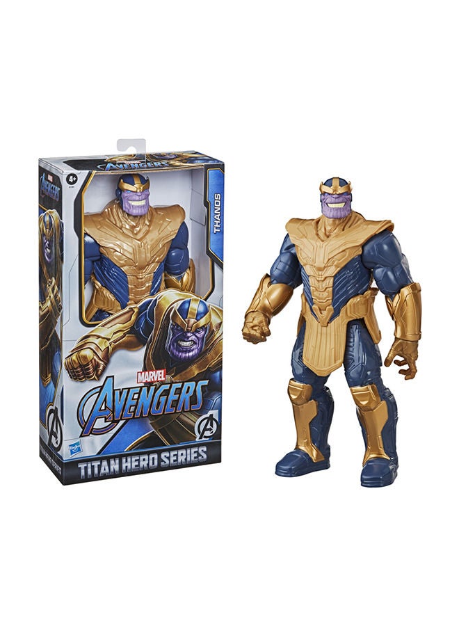 Marvel Avengers Titan Hero Series Deluxe Thanos 12-Inch Action Figure Super Hero Toys For Kids 4+
