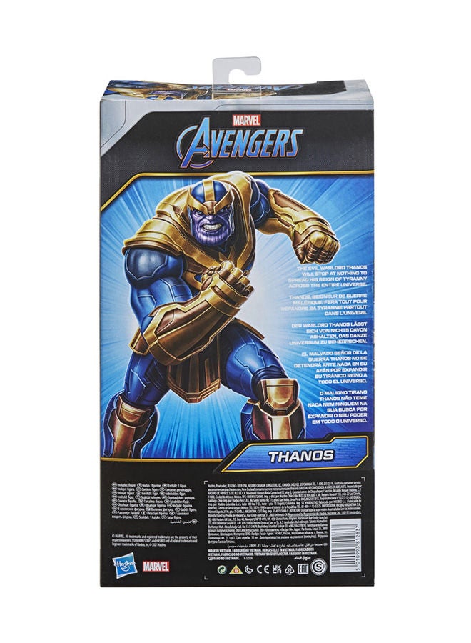 Marvel Avengers Titan Hero Series Deluxe Thanos 12-Inch Action Figure Super Hero Toys For Kids 4+