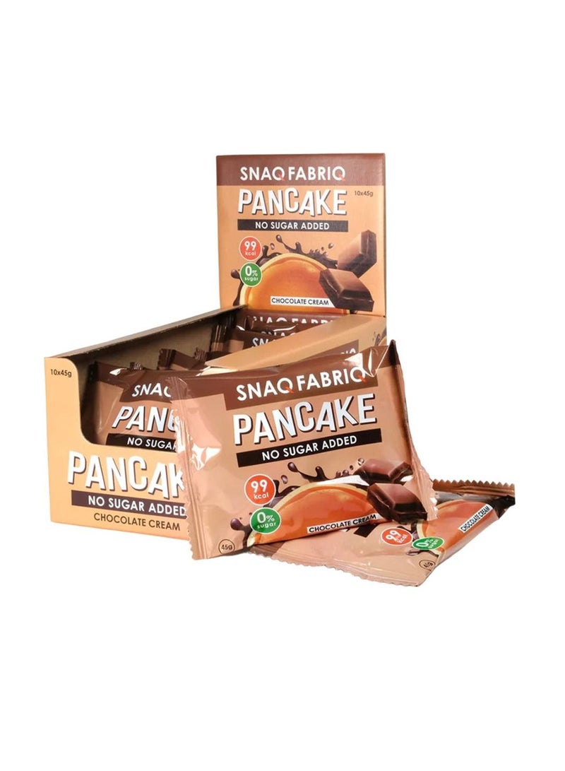 Pancake Chocolate Cream 1 Box (10 x 45g)