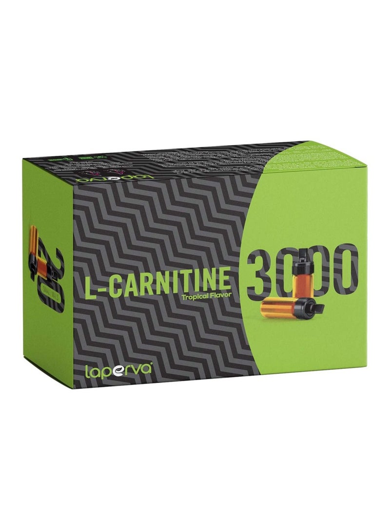 L-Carnitine 3000 with Tropical Flavor -20 Vials