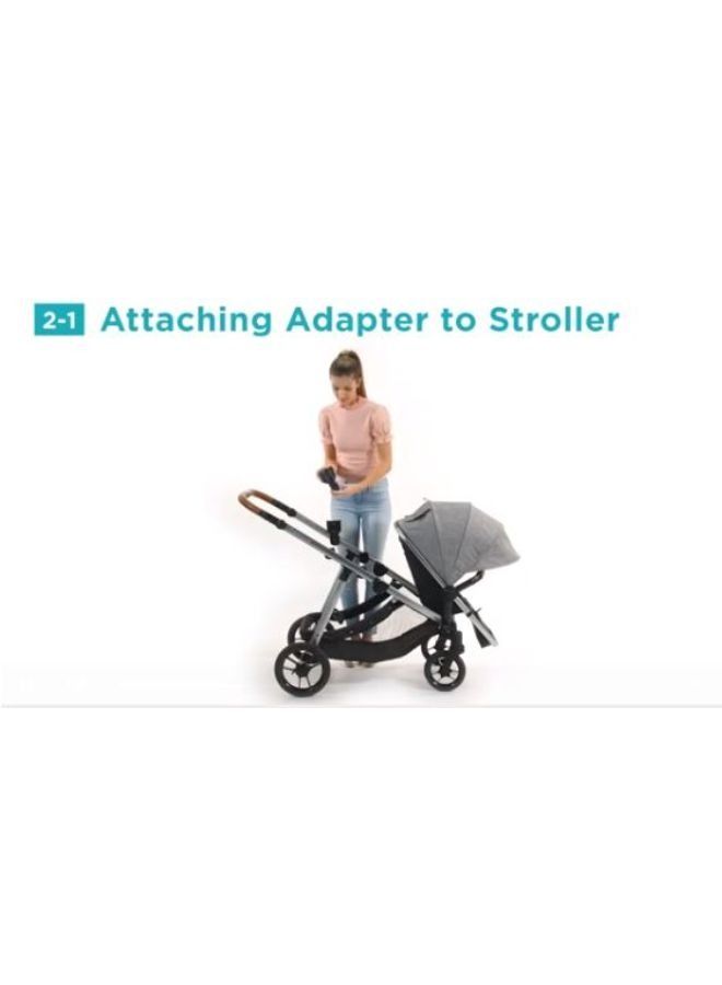 Britax Infant Car Seat Adapter Black