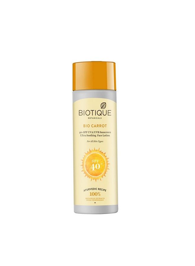 Spf 40 Bio Carrot Face And Body Sun Lotion 190Ml