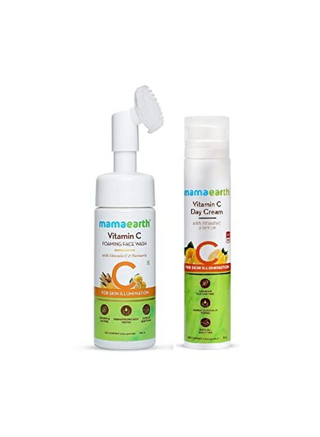 Vitamin C Glow Combo (Vitamin C Day Cream 50G + Vitamin C Face Wash 150Ml)