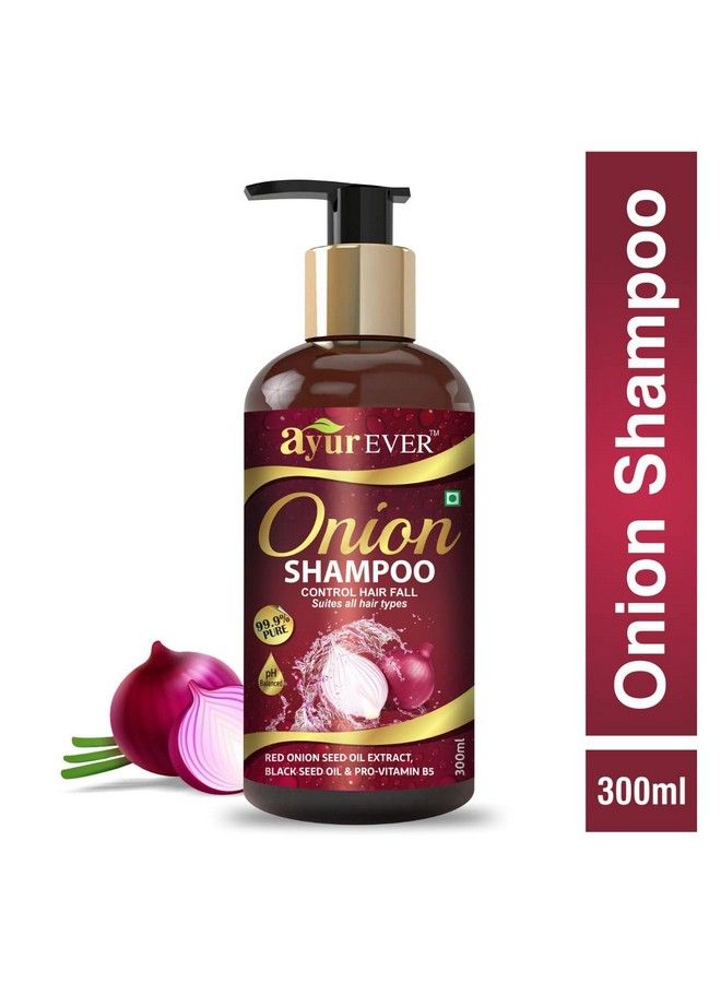 Red Onion Oil With Hair Applicator (100 Ml) + Onion Hair Conditioner (300Ml) + Red Onion Shampoo (300 Ml) Complete Combo