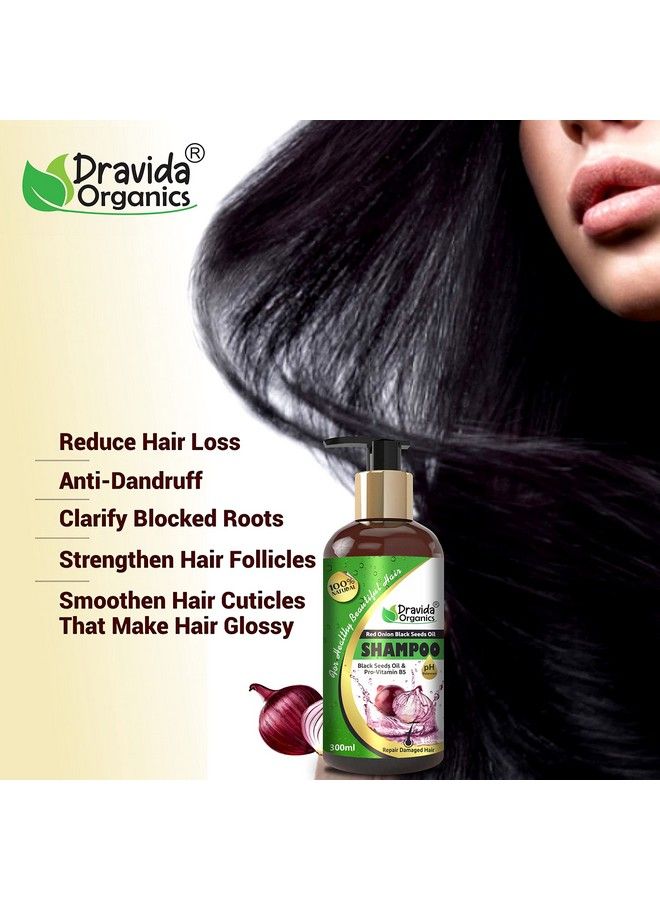 Red Onion Black Seed Oil Shampoo With Red Onion Seed Oil Extract 300Ml