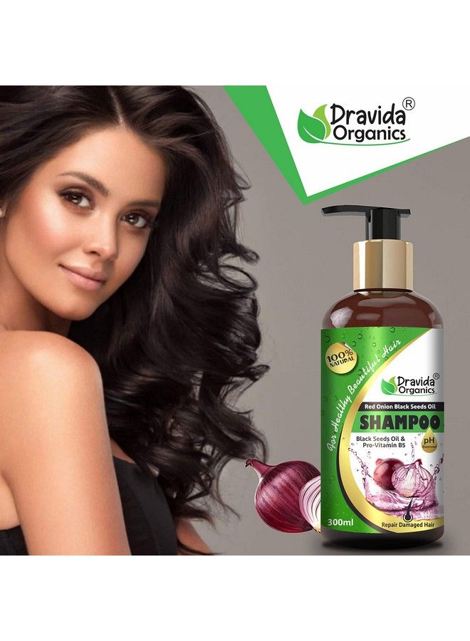 Red Onion Black Seed Oil Shampoo With Red Onion Seed Oil Extract 300Ml