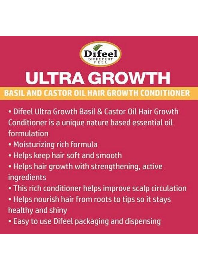 Ultra Growth Shampoo Conditioner & Hair Oil 3Pc Set Includes Ultra Growth Shampoo 12 Oz Conditioner 12 Oz. And Hair Oil 8 Oz.