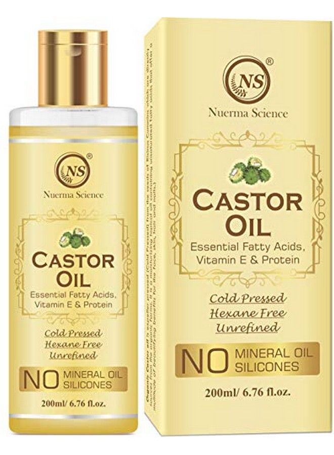 Olive Oil And Castor Oil For Skin And Hair (Pack Of 2 200 Ml Each)