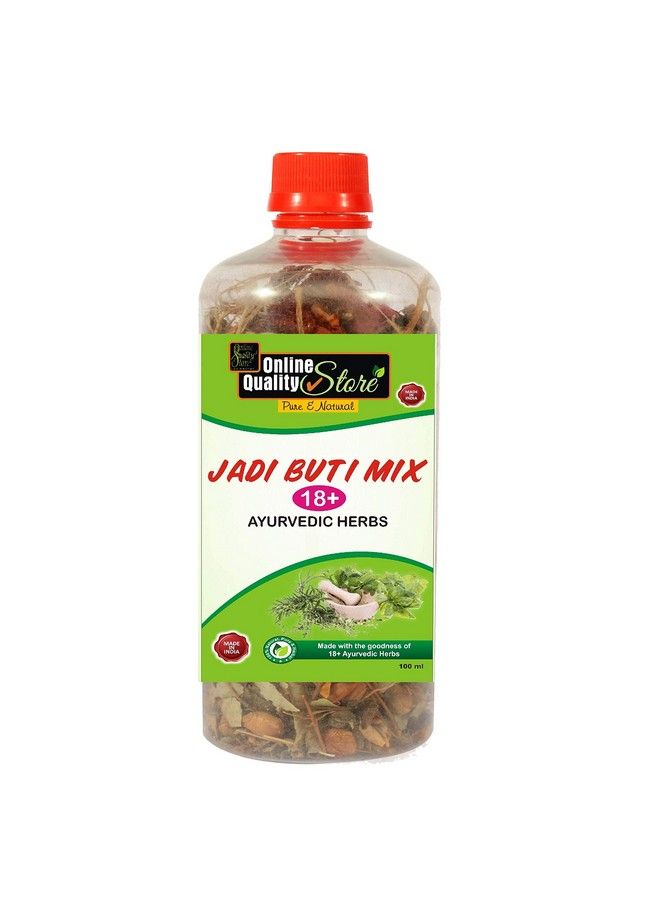 Herbal Jadibuti Mix Enriched With Amla Bhringraj Brahmi Shikakai Neem Gudhal And Jatamansi For Healthy Hair (100G Each Pack Of 2)
