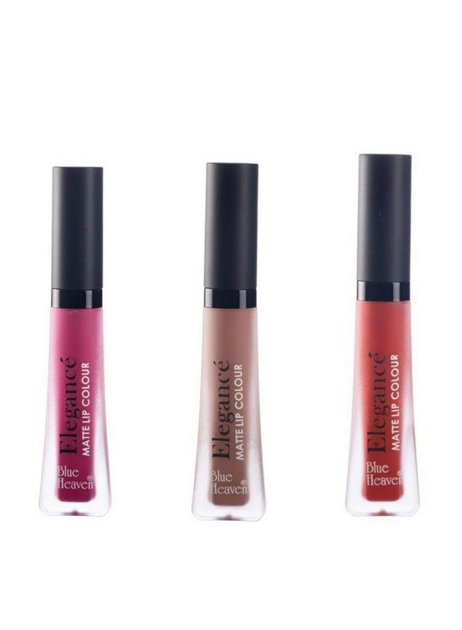 Lip Colour Elegance Matte Finish Multicolor