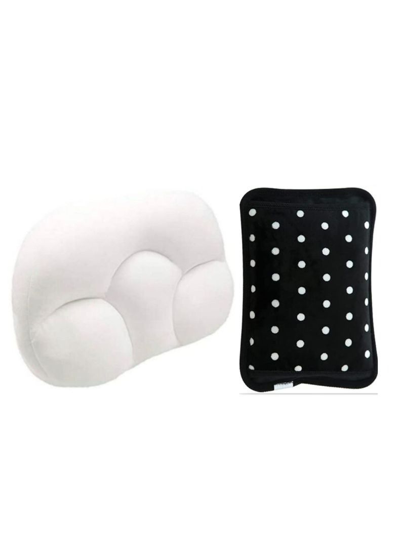 Egg Sleeper Super Soft Ultra Comfortable Pillow + Electric Hot Water Bag With Massager For Body Pain
