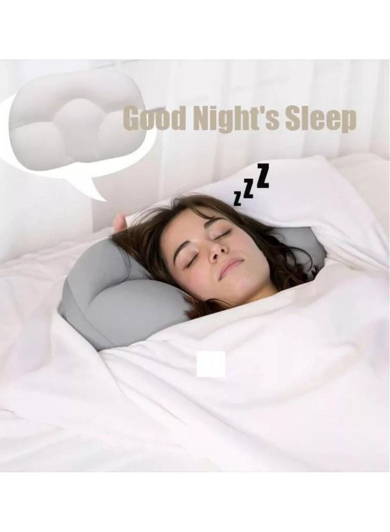 Egg Sleeper Super Soft Ultra Comfortable Pillow + Electric Hot Water Bag With Massager For Body Pain