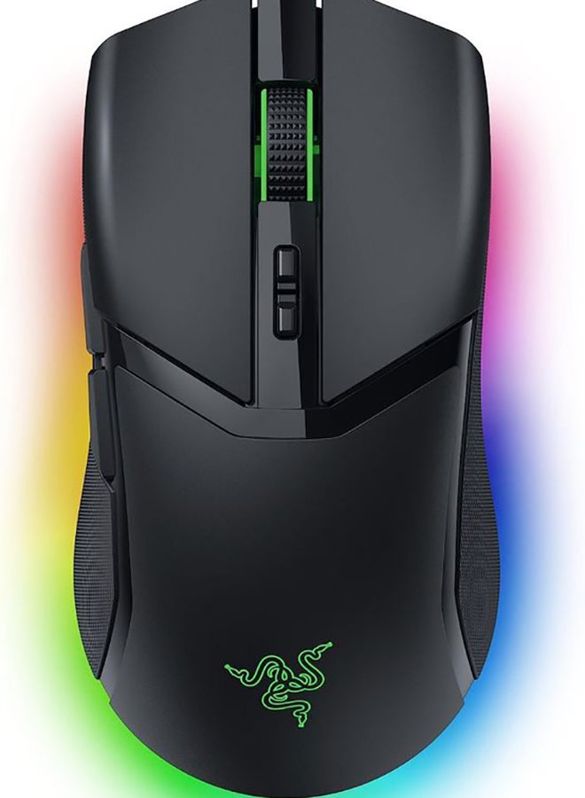 Razer Cobra Pro Wireless Gaming Mouse: 10 Customizable Controls - 11-Zone Chroma RGB Lighting - 30K Optical Sensor - Gen-3 Optical Switches - Bluetooth and & USB Type C - Up to 170 Hr Battery - Black