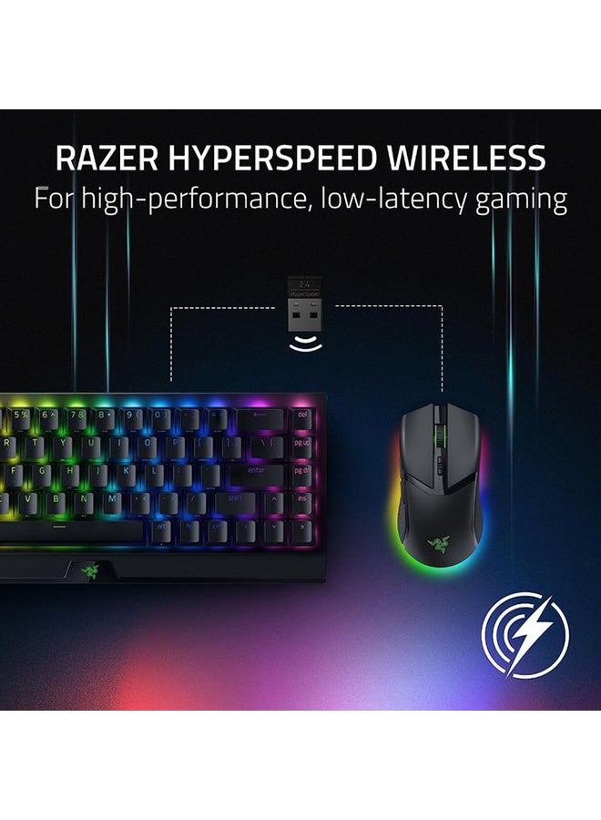 Razer Cobra Pro Wireless Gaming Mouse: 10 Customizable Controls - 11-Zone Chroma RGB Lighting - 30K Optical Sensor - Gen-3 Optical Switches - Bluetooth and & USB Type C - Up to 170 Hr Battery - Black