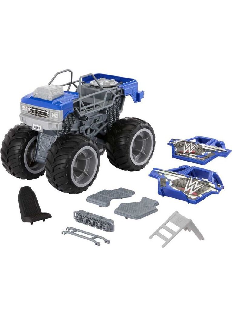 WWE Vehicle Wrekkin Slam Crusher Monster Truck Playset