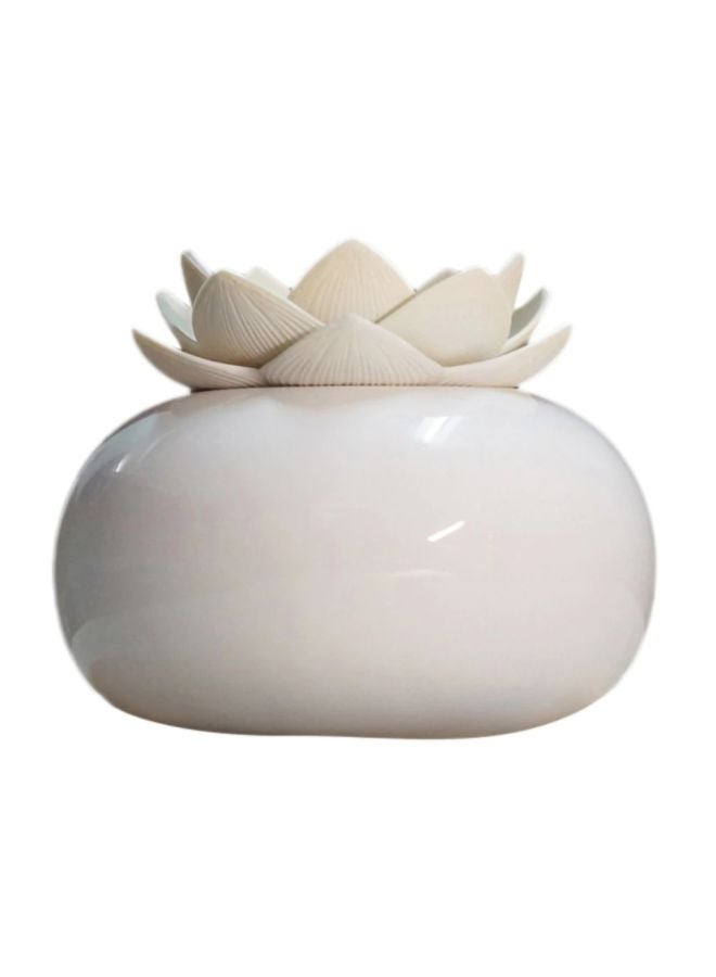 Ceramic Ultrasonic Aroma Humidifier 2W White