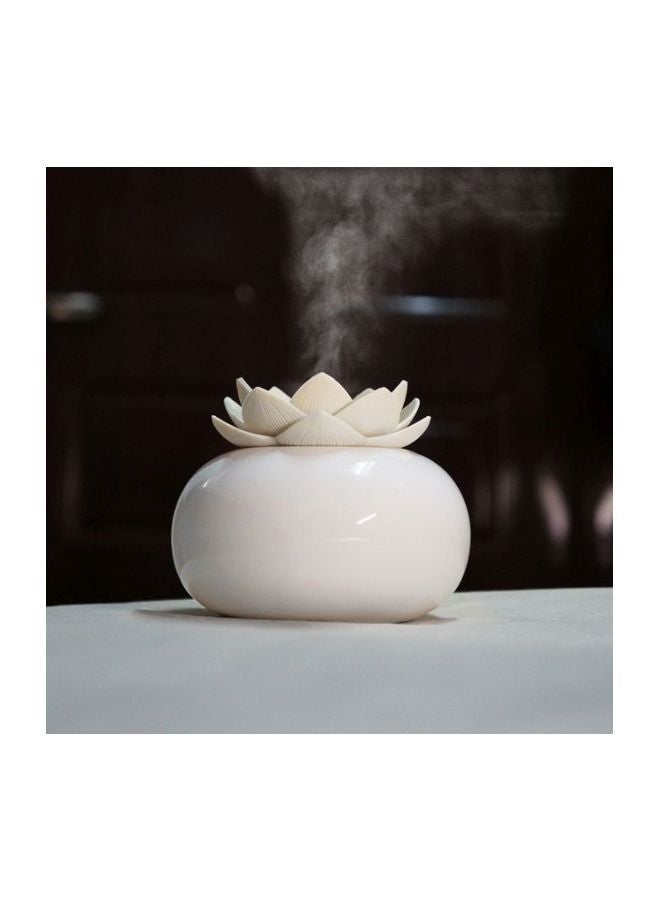 Ceramic Ultrasonic Aroma Humidifier 2W White