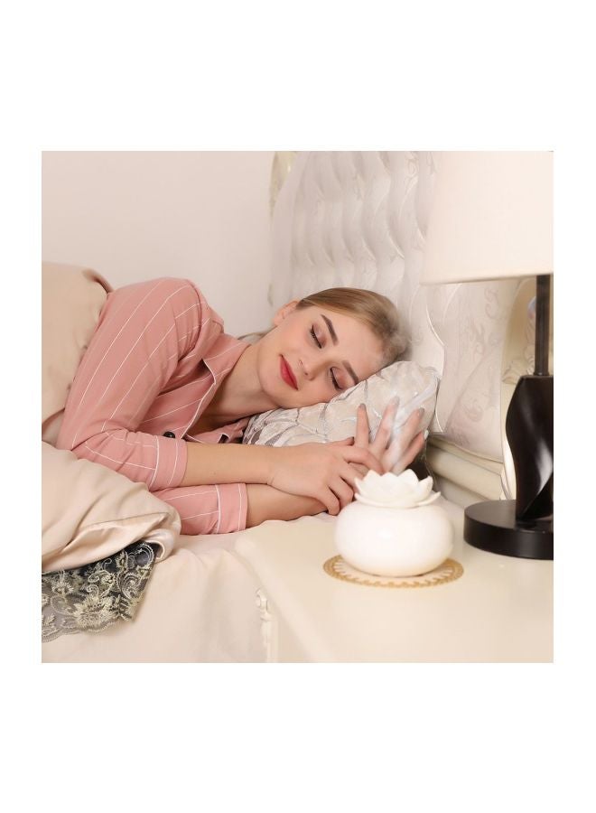 Ceramic Ultrasonic Aroma Humidifier 2W White