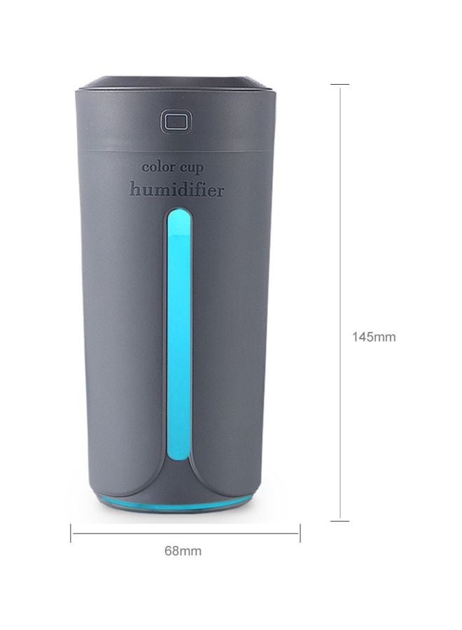 Portable Air Humidifier 230ml Grey/Blue