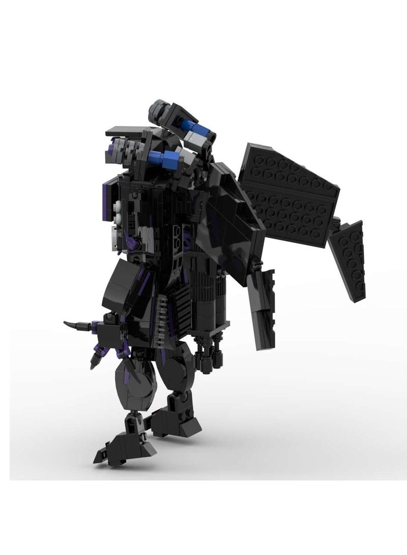 Skibidi Toilet Man Toy Building Blocks Set 481 PCS Biochemical Monitoring King Plus Toy Ideas Toys Battle Horror Game Model Ideas Toys Gifts for Adult & Kids