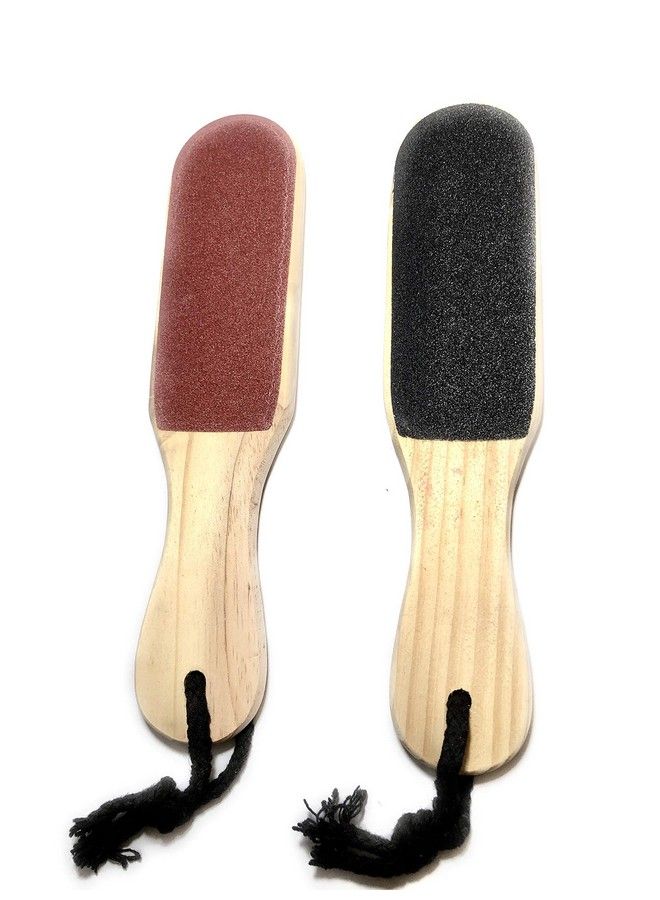 Pedicure Tools Double Sided Wooden Scrubber (Combo)