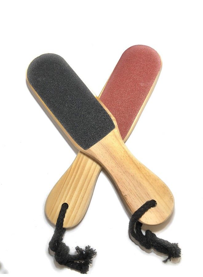 Pedicure Tools Double Sided Wooden Scrubber (Combo)