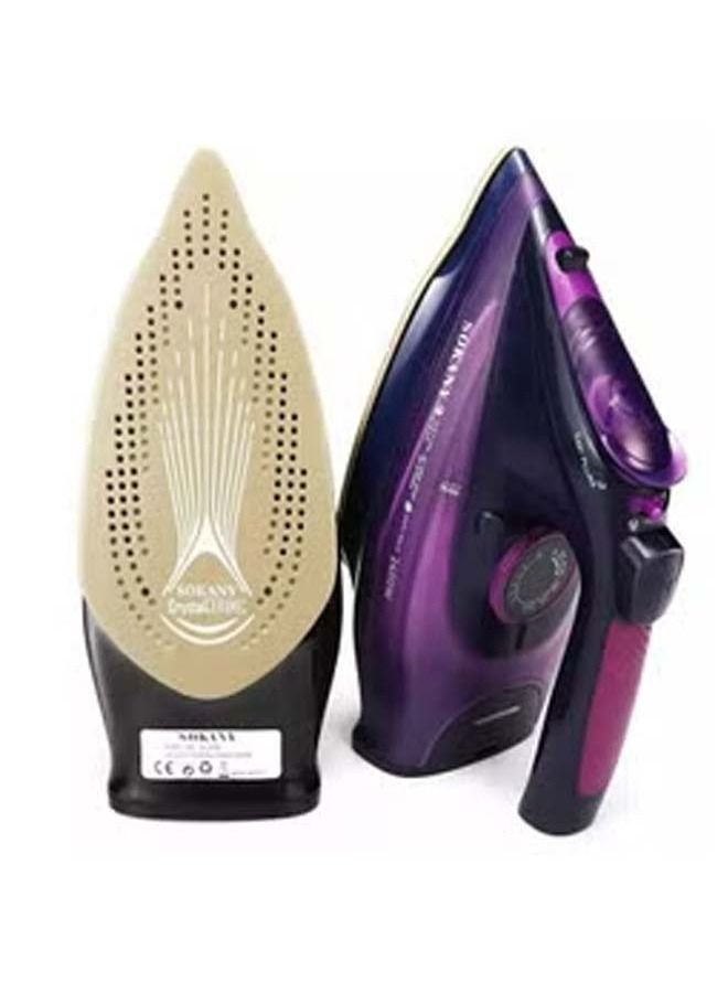 Cordless Steam Iron with Non-Stick Soleplate/Self Clean Function