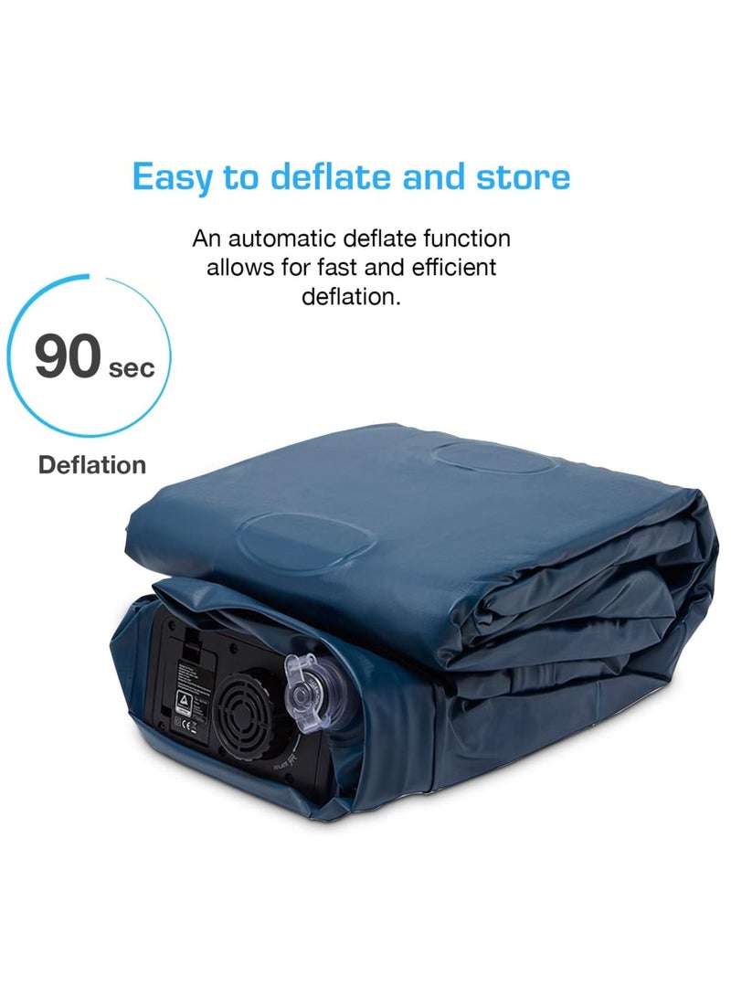 Air Bed Premium King Size Inflatable Mattress with a Built-in Electric Pump and Pillow (Queen) 152 x 203 x 50 cm