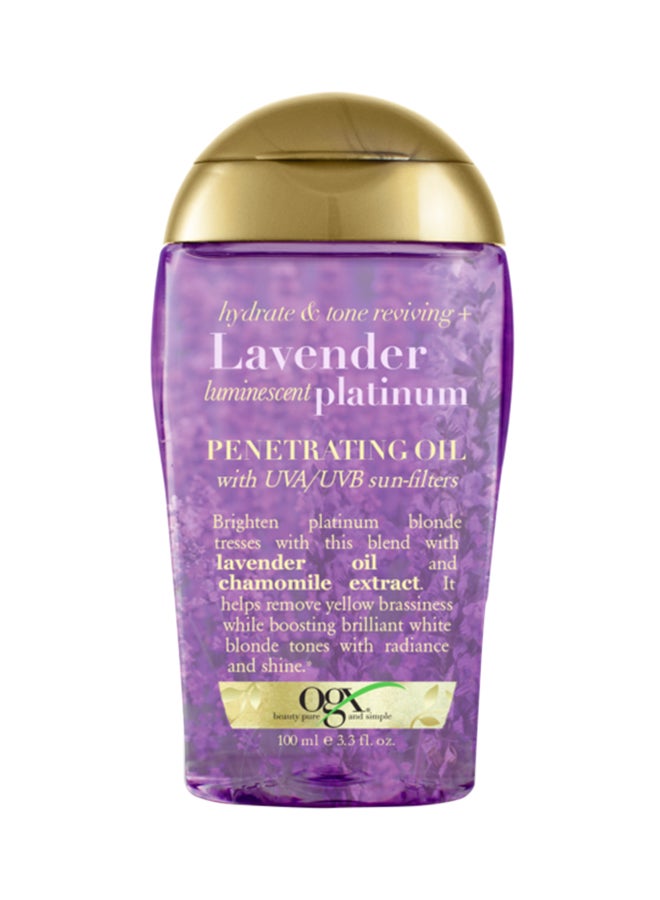 Lavender Luminescent Platinum Penetrating Oil