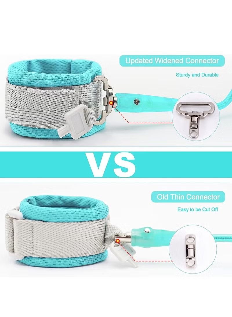 Children's loss prevention belt with backpack strap and child safety belt wrist loop