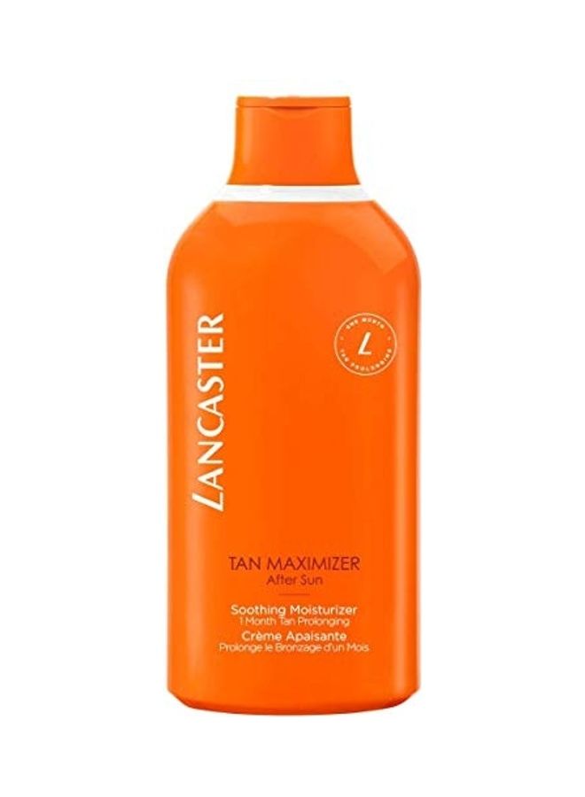 Repairing After Sun Tan Maximizer Soothing Moisturizer Orange