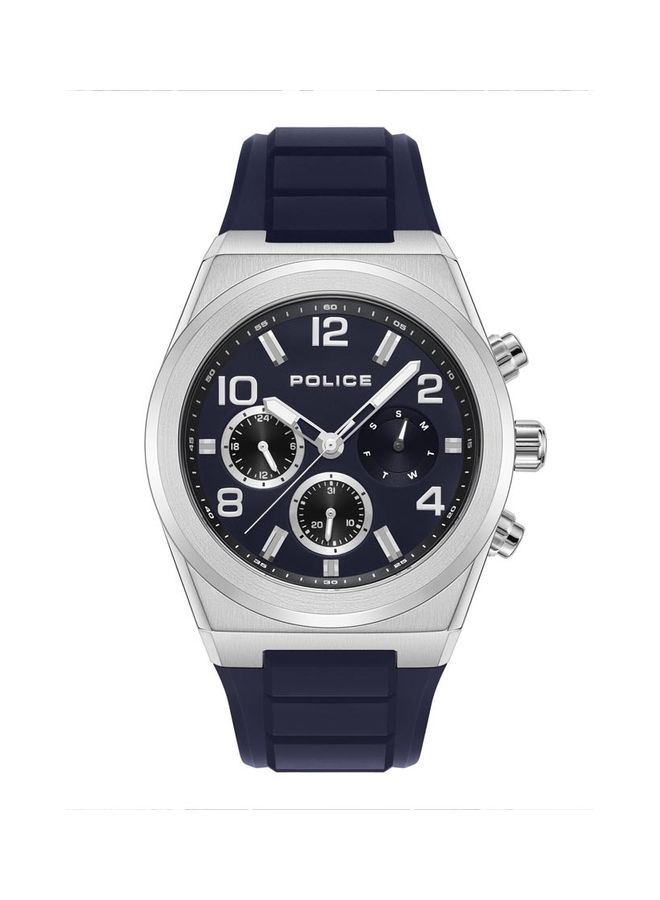 Men's Salkantay Silicone Strap Chronograph Wrist Watch PEWJQ2226701 - 45mm - Blue