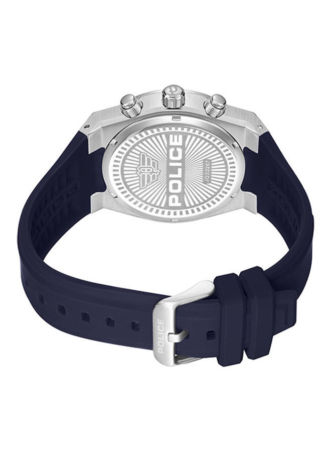 Men's Salkantay Silicone Strap Chronograph Wrist Watch PEWJQ2226701 - 45mm - Blue