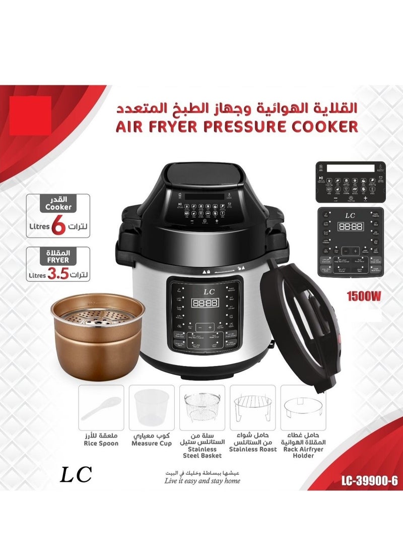 Electric Pressure Cooker 6L 1500W