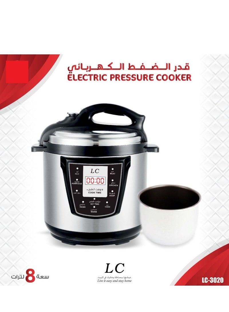 Electric Pressure Cooker 8L 1300W