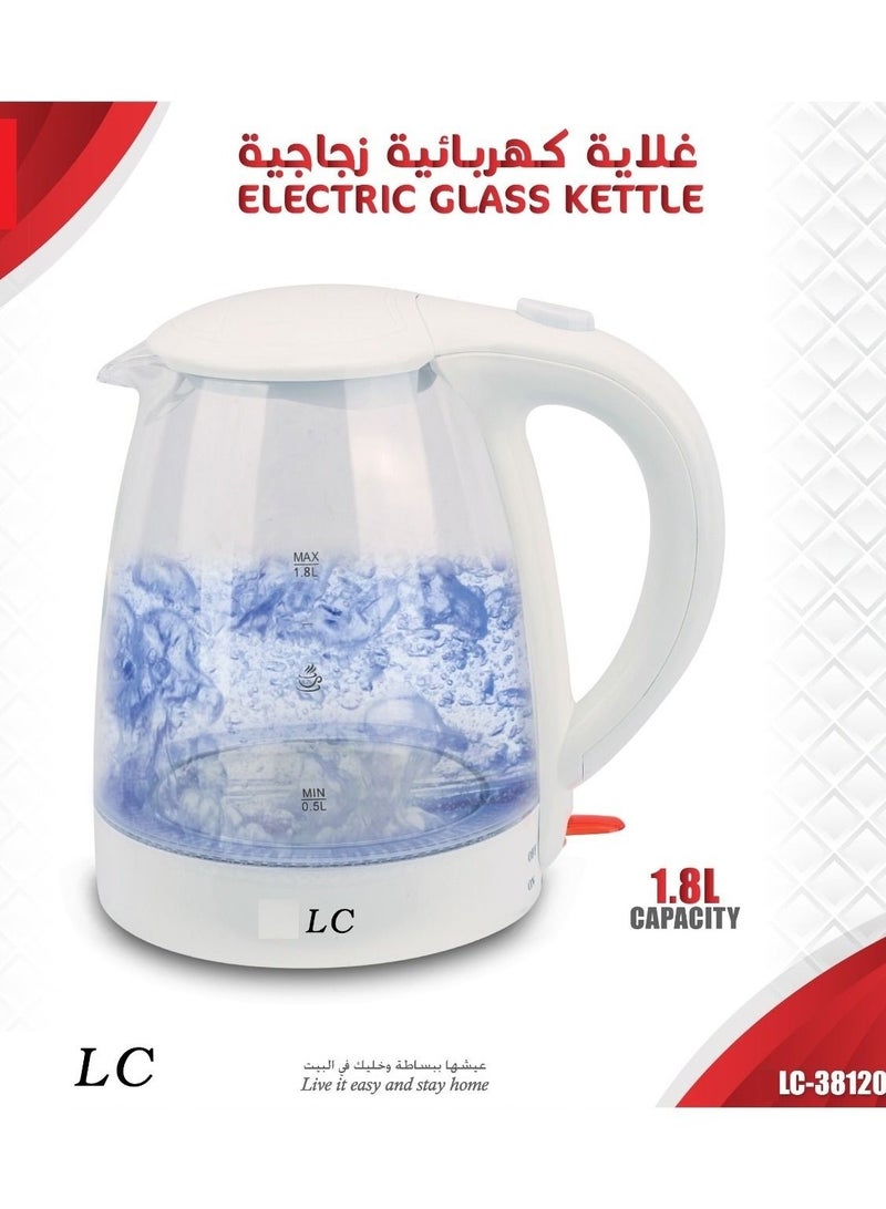 Electric Glass Kettle 1.8L