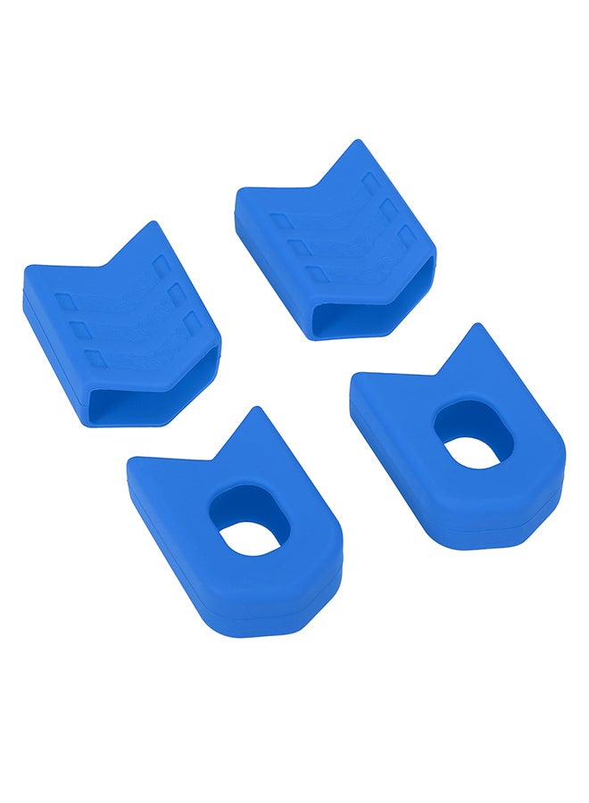 4-Piece MTB Road Bicycle Cycling Crankset Crank Protective Sleeve Cover