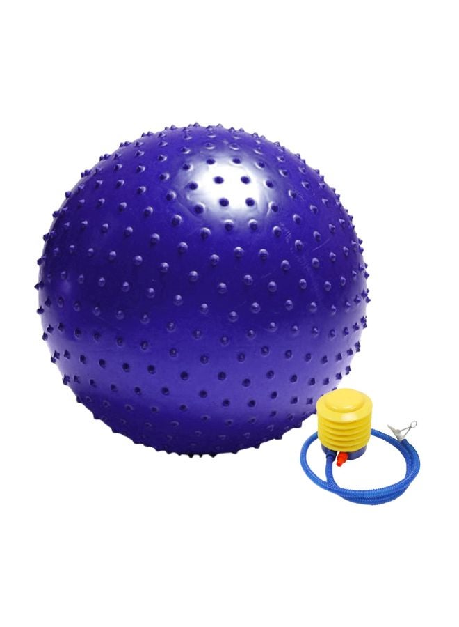 2-Piece Yoga Ball Set 55cm