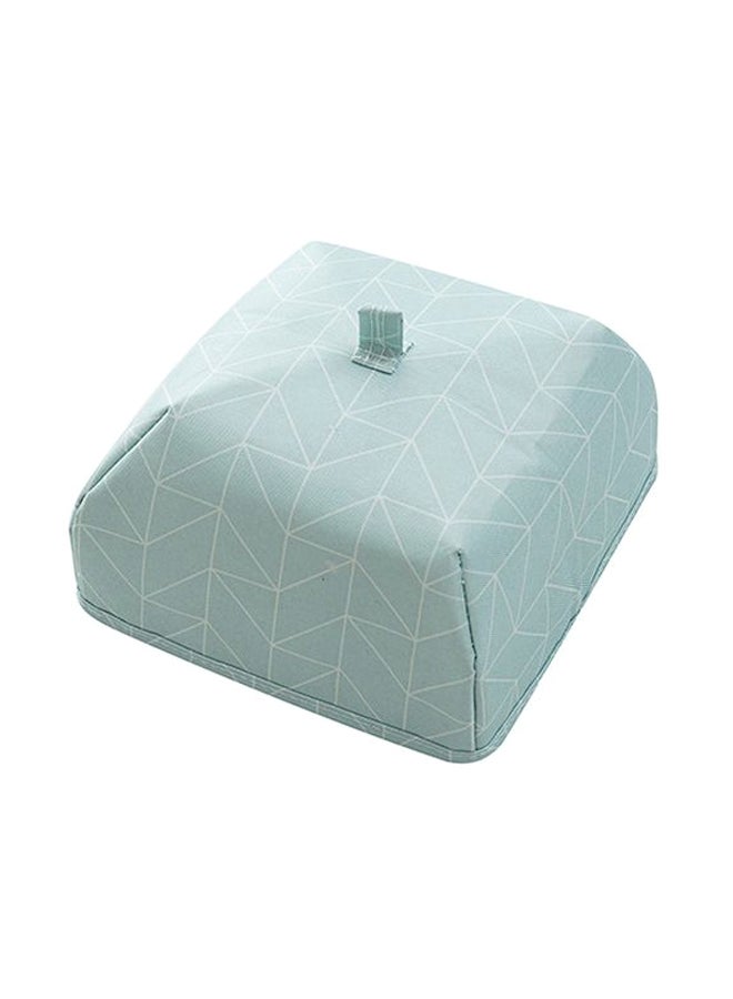 Kitchen Insulated Foldable Food Cover Blue/White